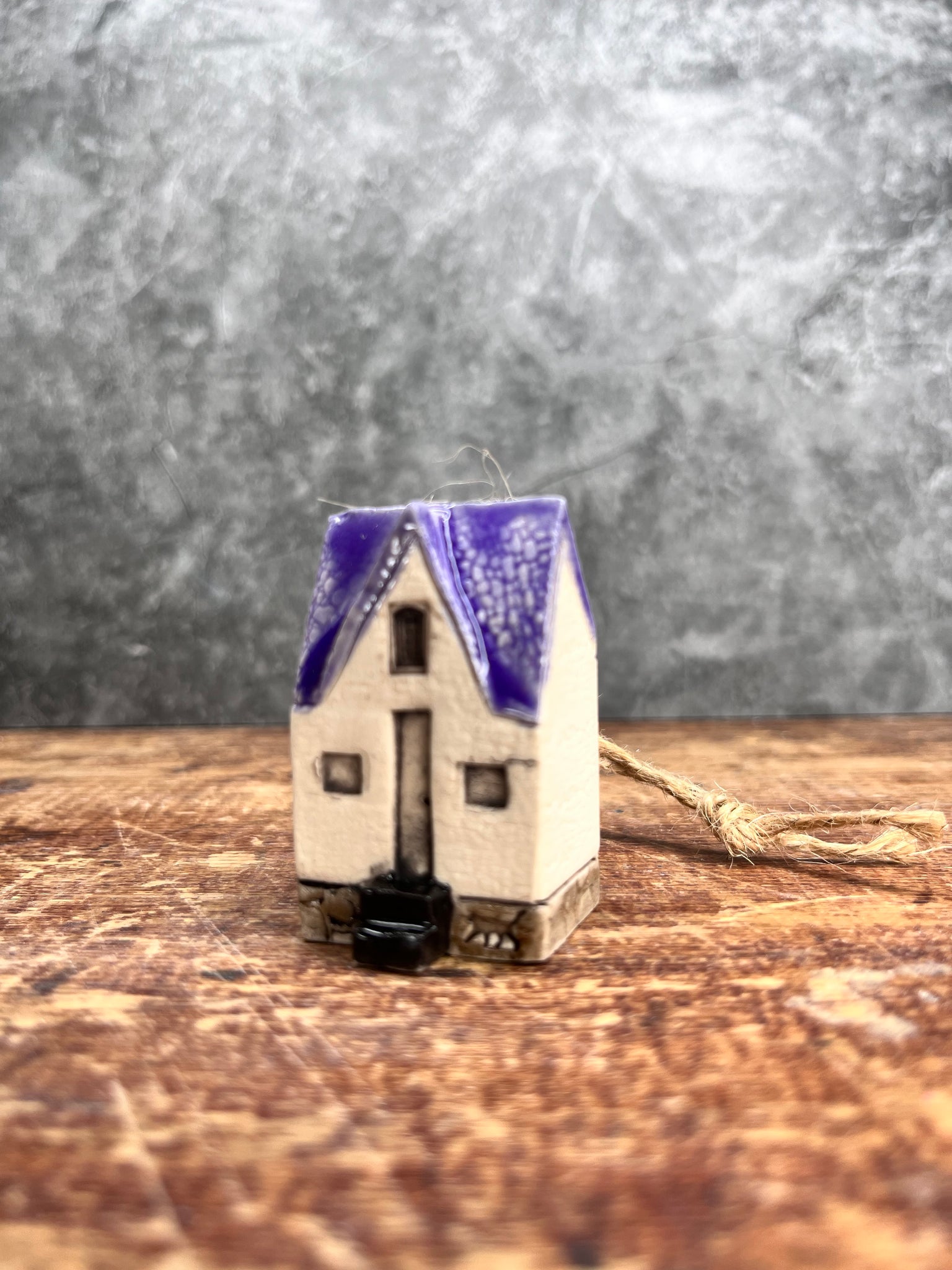 Miniature House Ornament