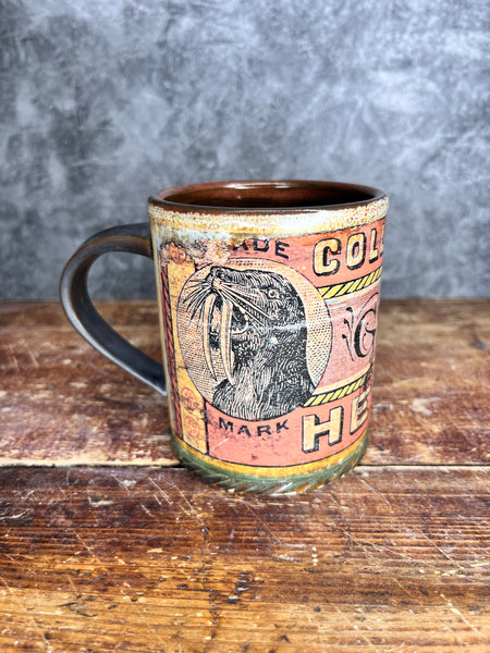 Grand Manan Herring Label Mug