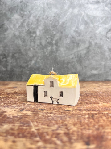 Miniature House Ornament