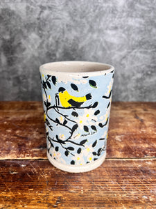 Maud Lewis Birds Tumbler