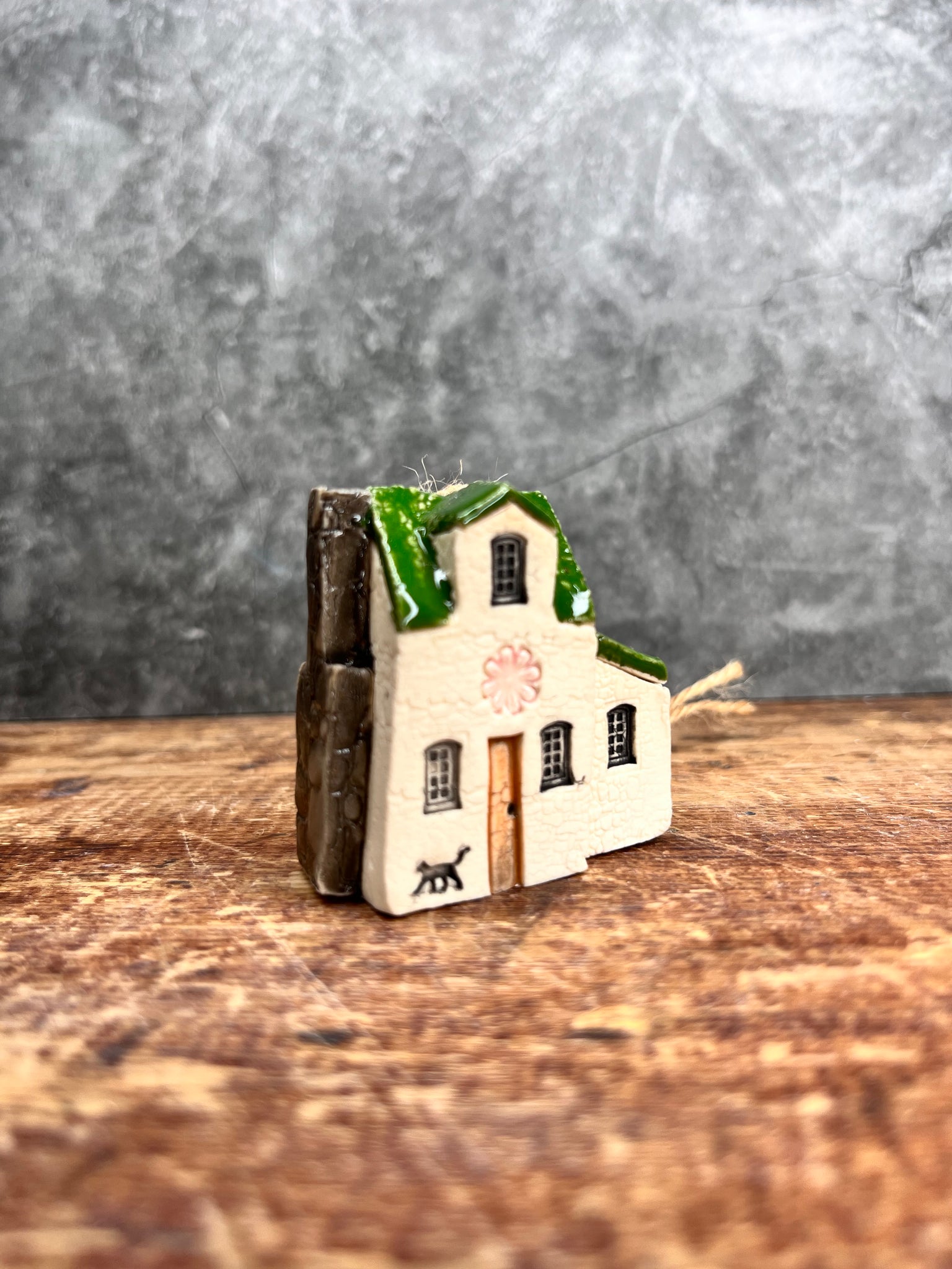 Miniature House Ornament